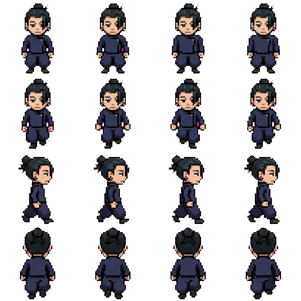Surguru Geto movement sprite