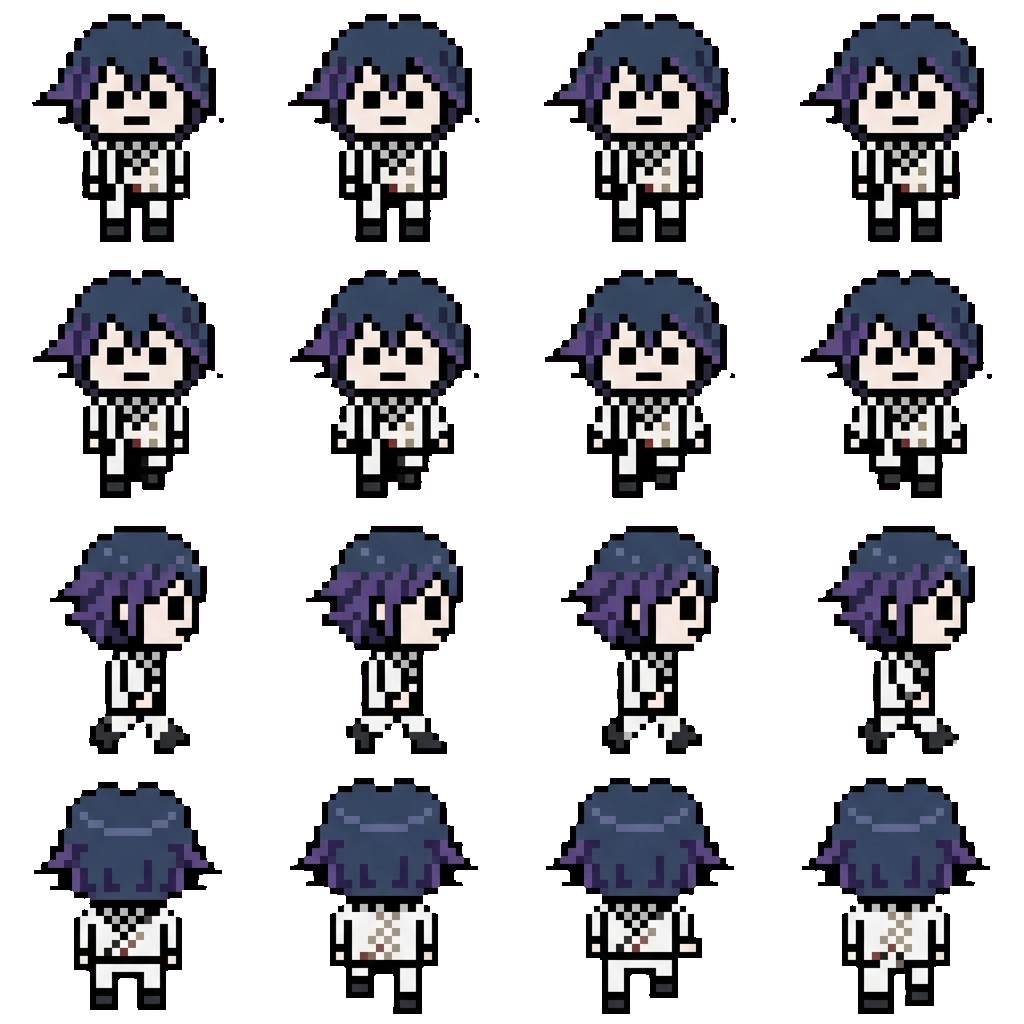 Кокичи Ома movement sprite