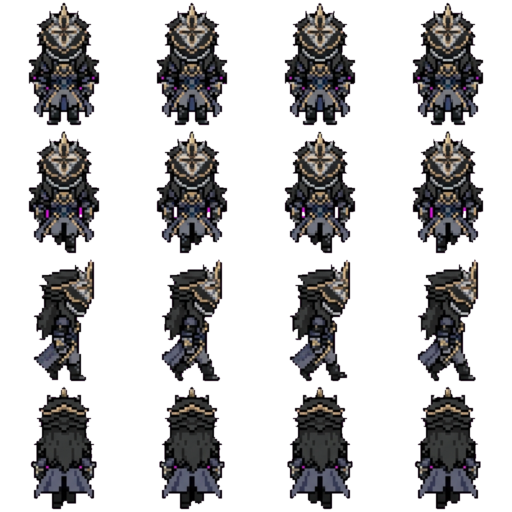 Capitano movement sprite