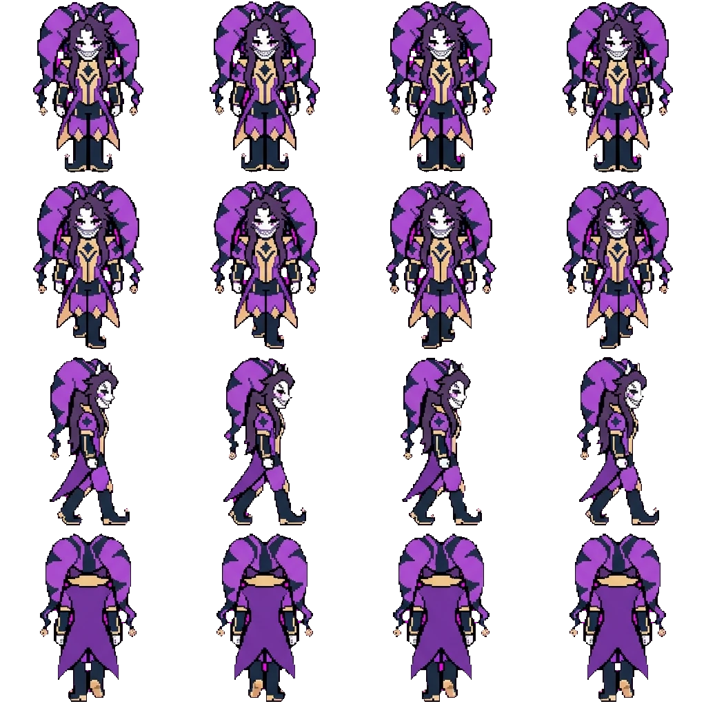 Jester movement sprite