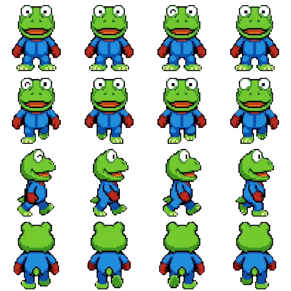 Crong movement sprite