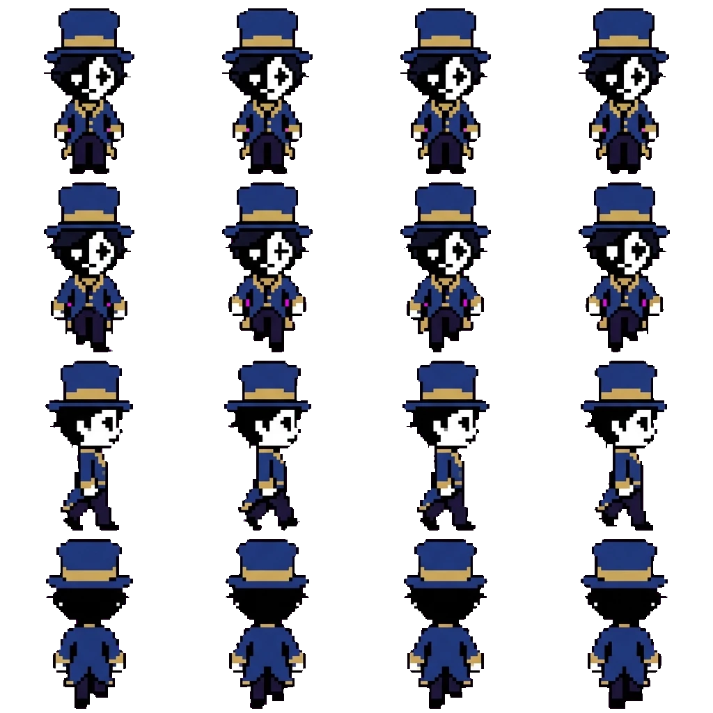 Ticket Tacker movement sprite
