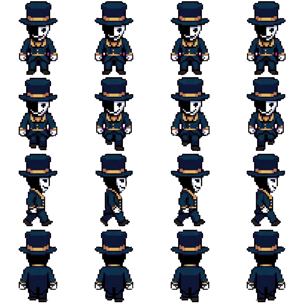 Bill movement sprite