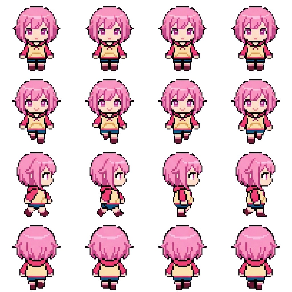 Emu Otori movement sprite