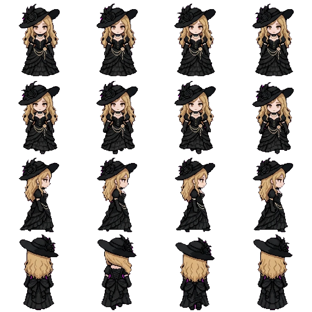 Lady Beatrice movement sprite