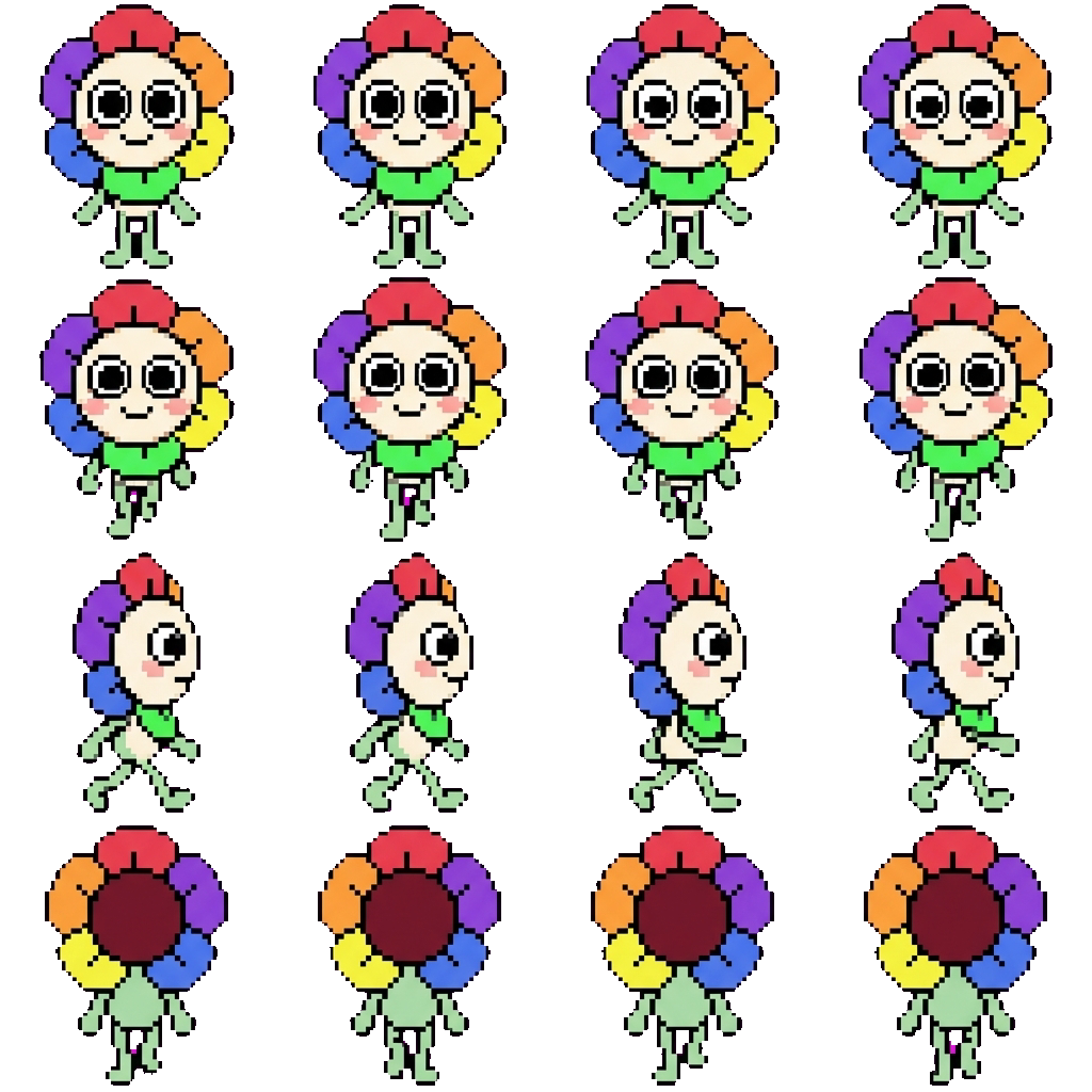 Dandy movement sprite