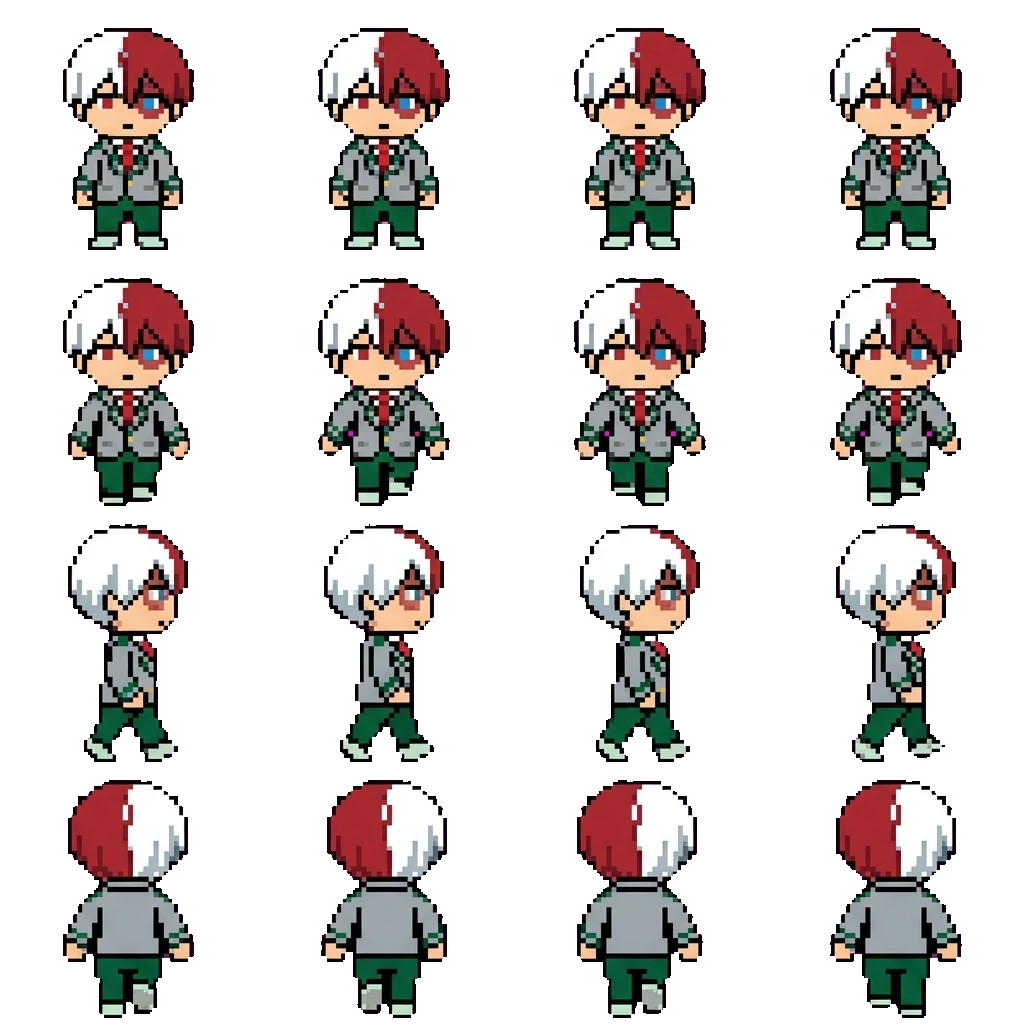 Shoto movement sprite