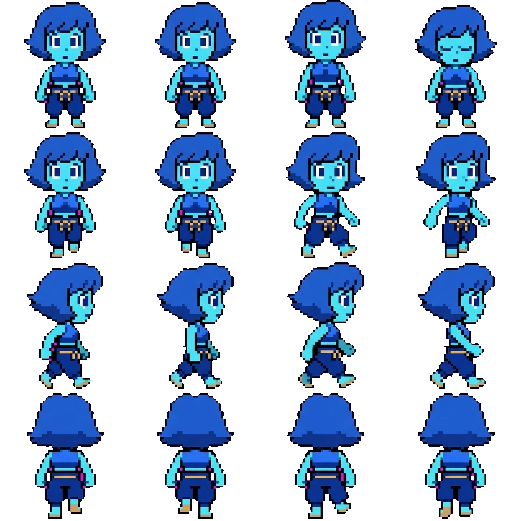 Lapis Lazuli movement sprite