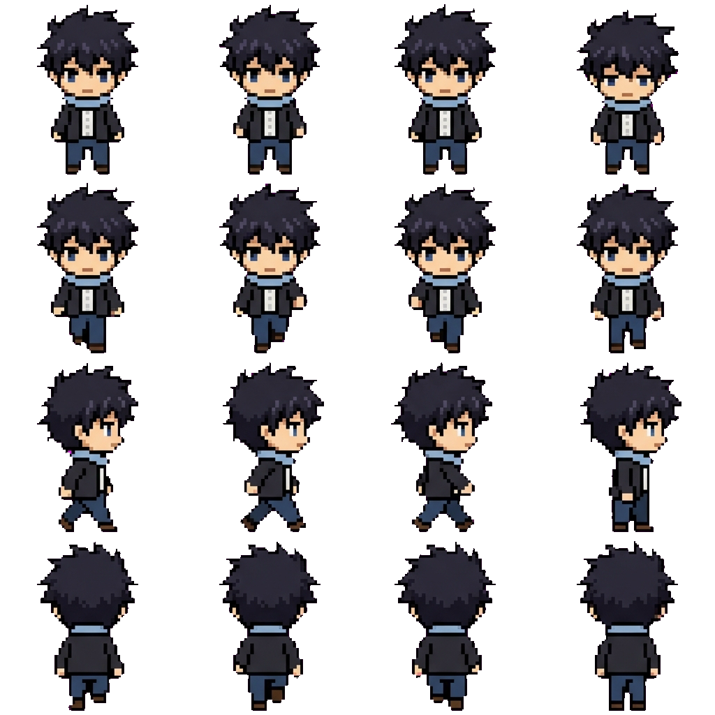 Фред Полок movement sprite