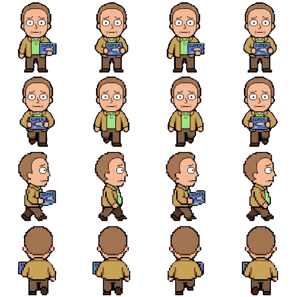 Jerry Smith movement sprite