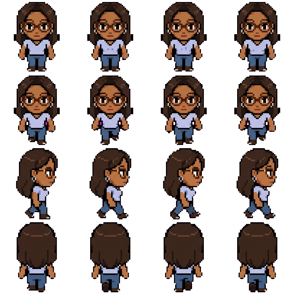 Sofia movement sprite