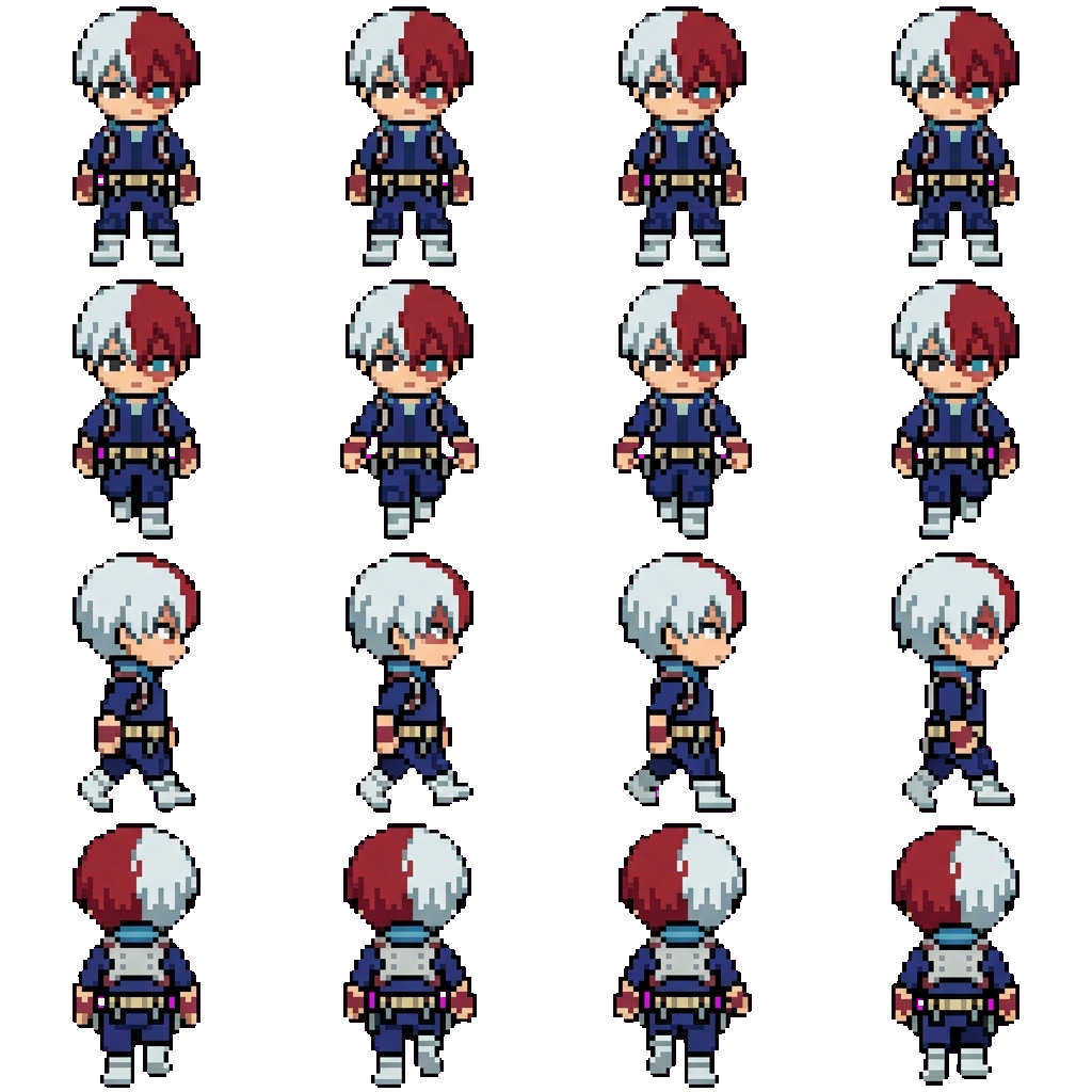 Shoto movement sprite