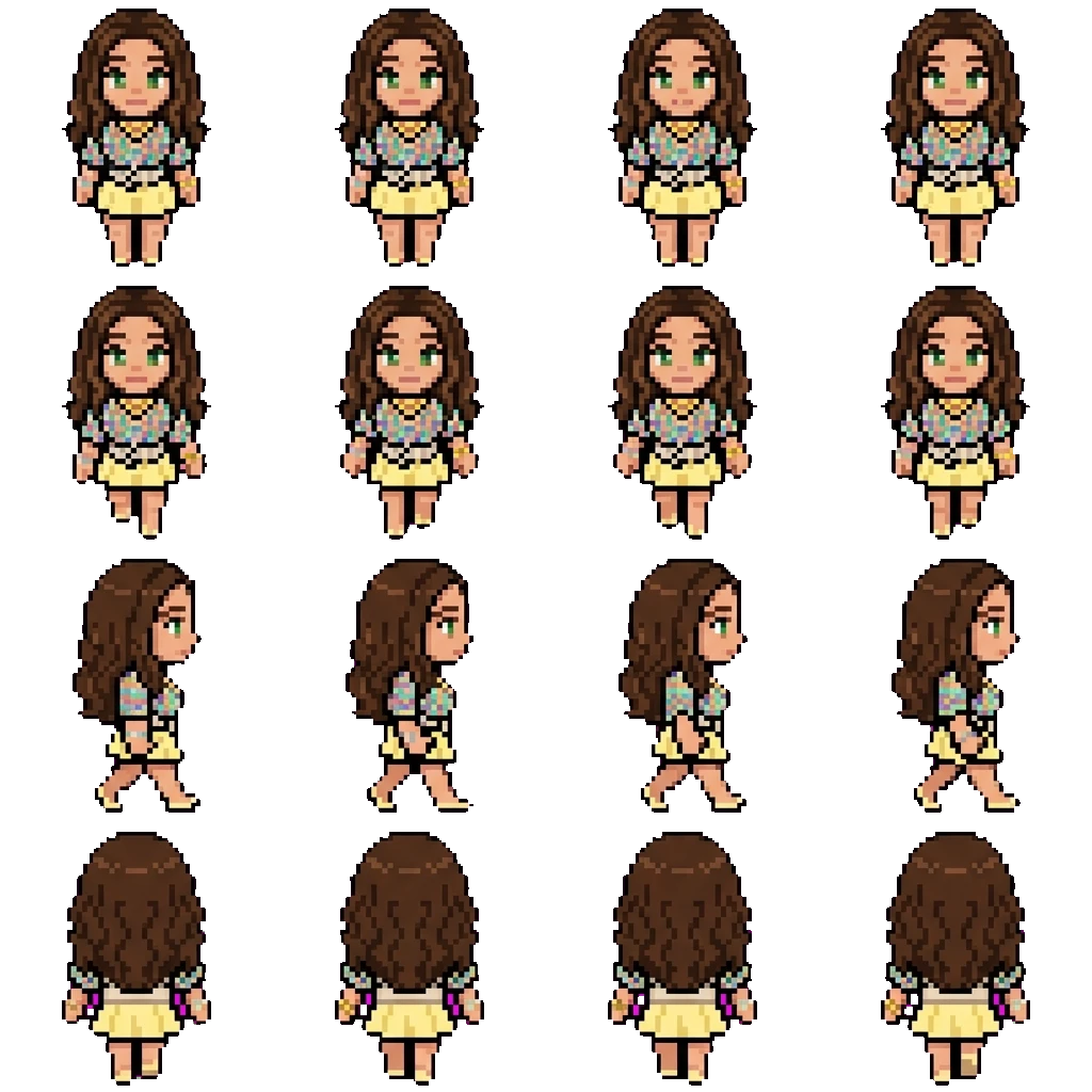 Sam movement sprite