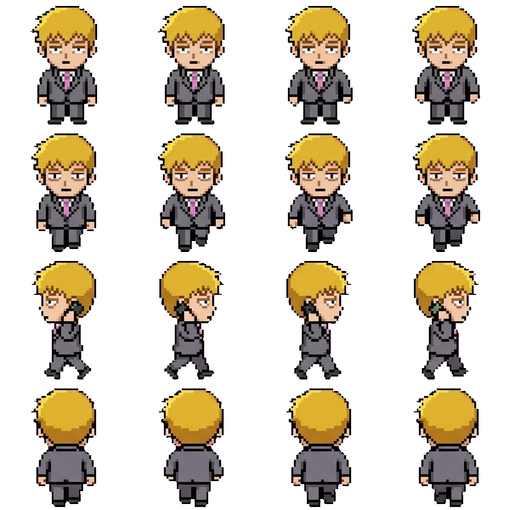 Reigen Arataka movement sprite