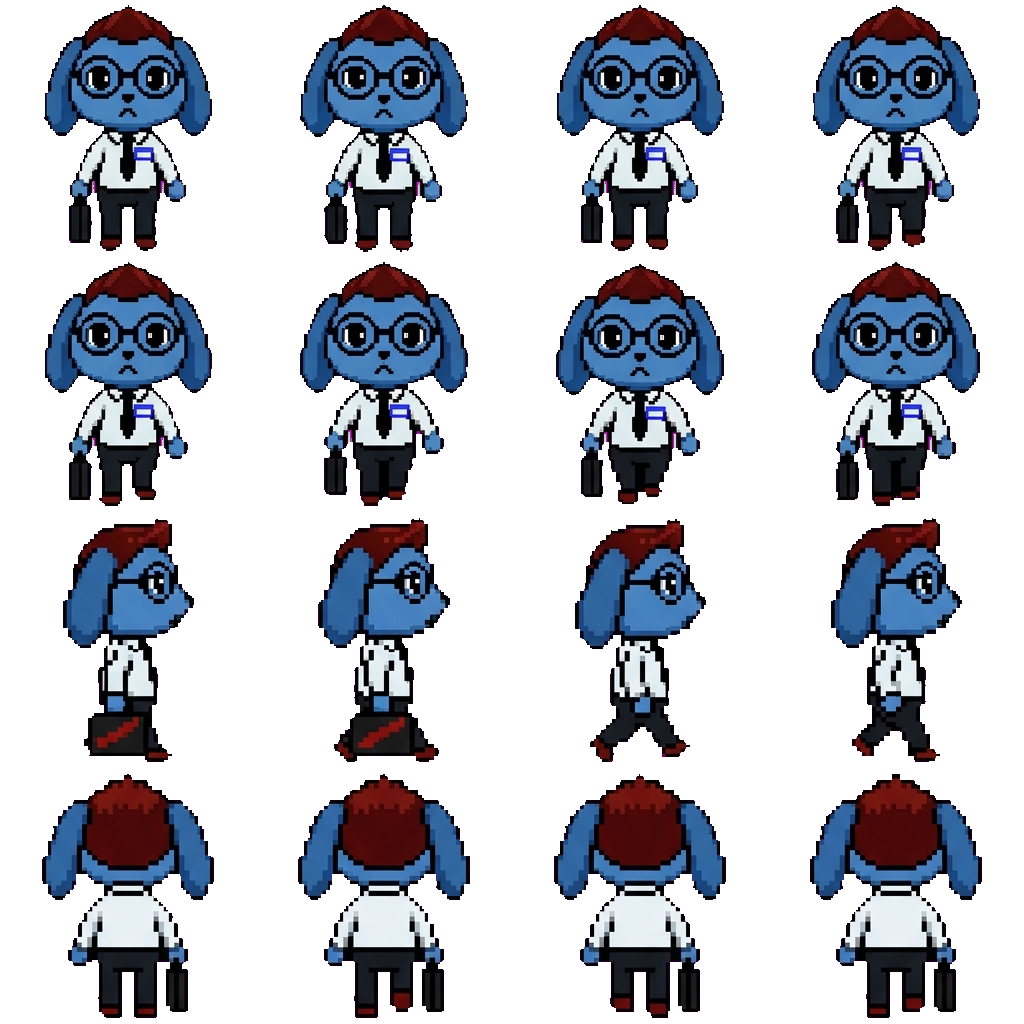 Ron from accounting movement sprite