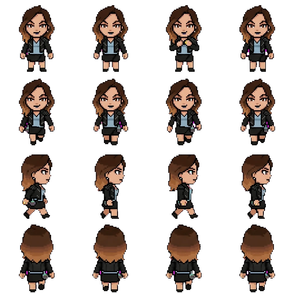 Celia movement sprite