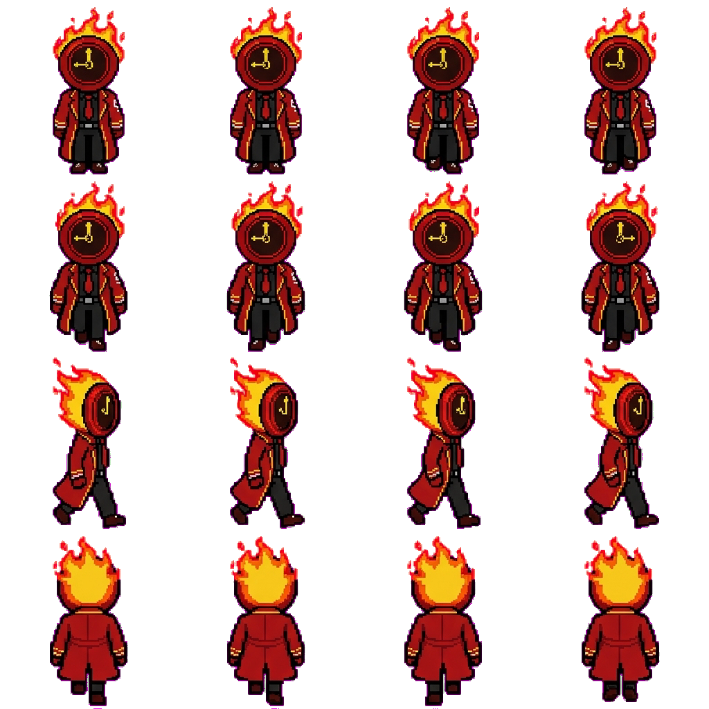 Dante movement sprite
