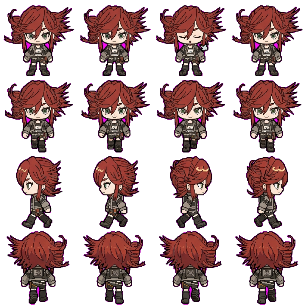 Riyo movement sprite