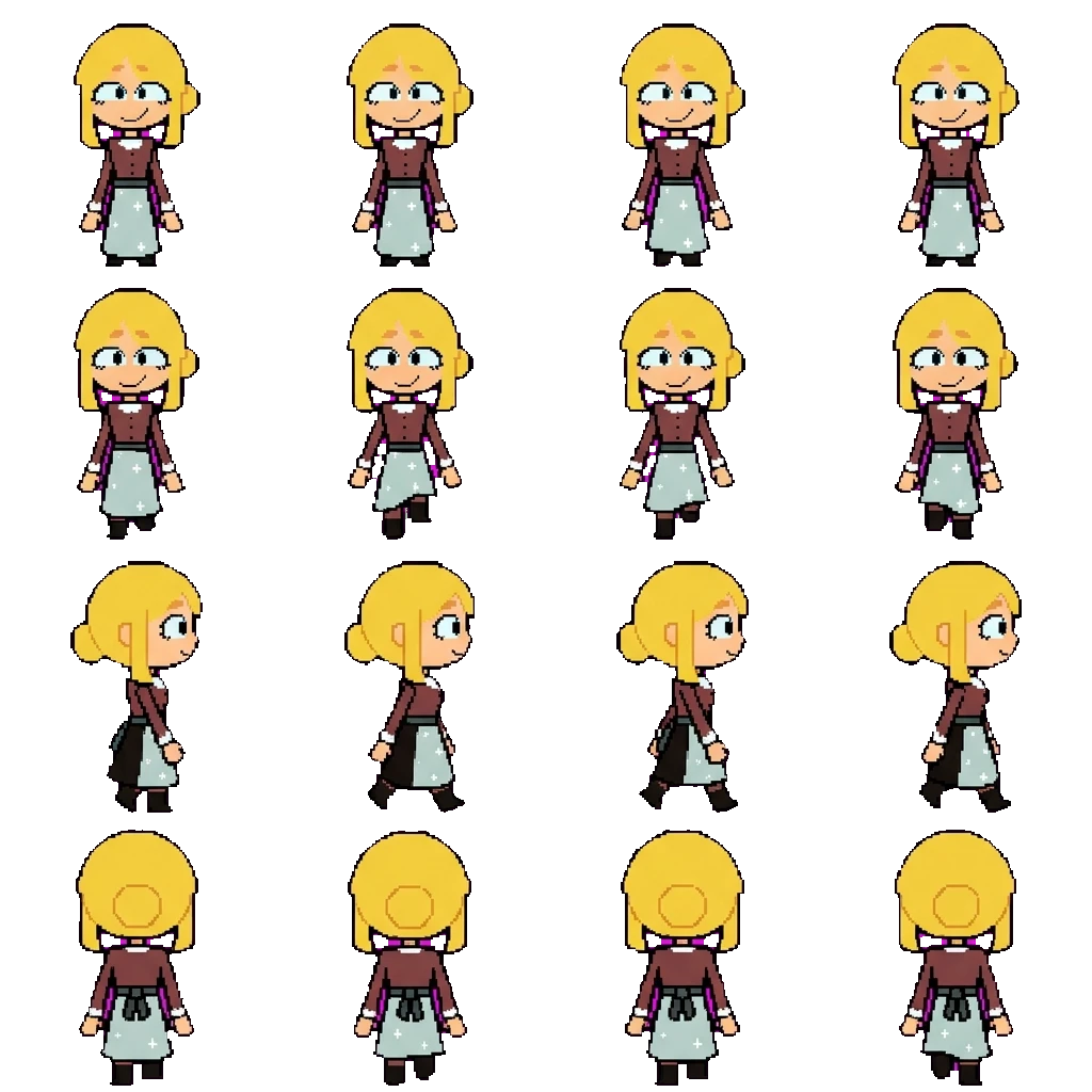 Lorrita movement sprite