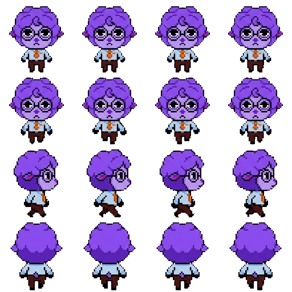 Secretary Remodel movement sprite