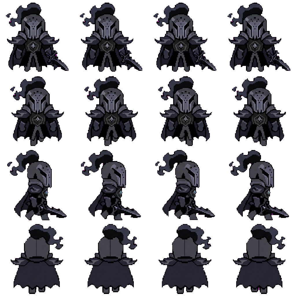 Silent salt cookie movement sprite