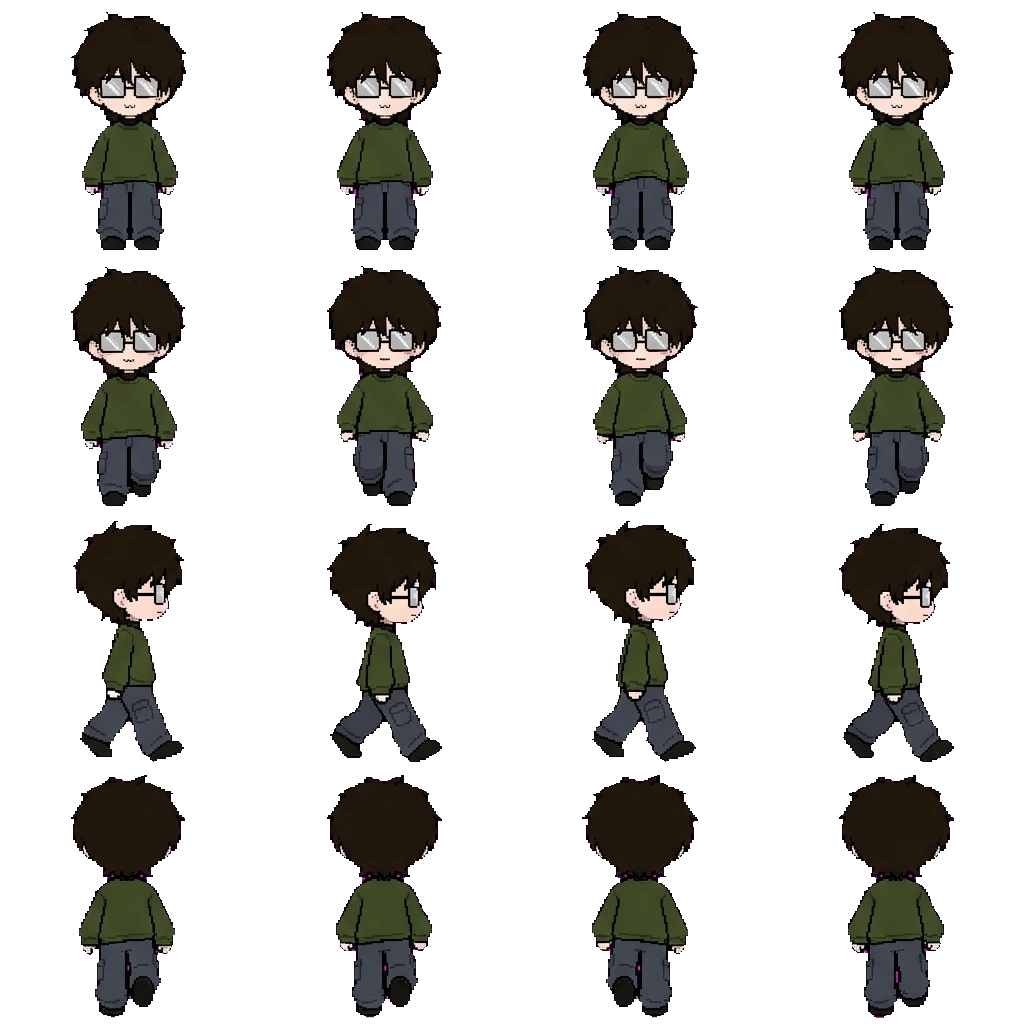 Hanna movement sprite