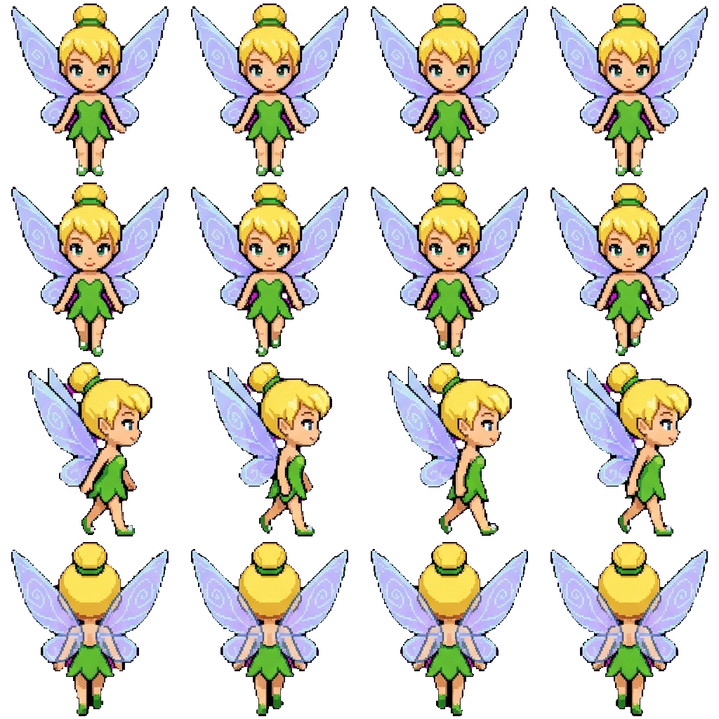 Tinker Bell movement sprite