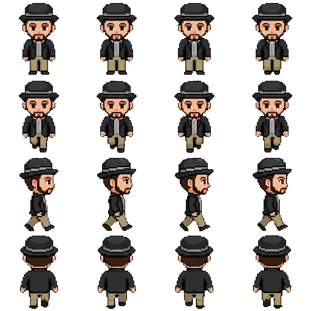 Bart Van Den Klauw movement sprite