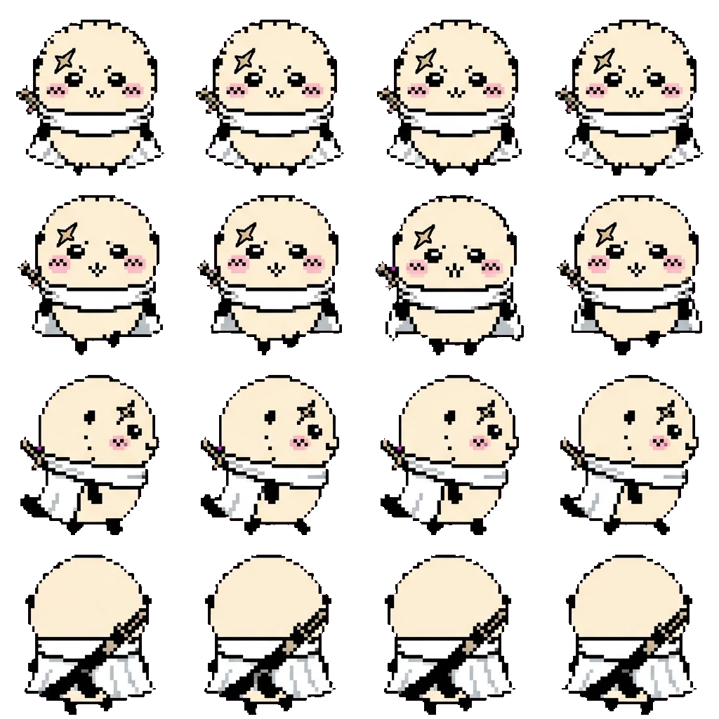 Rakko movement sprite