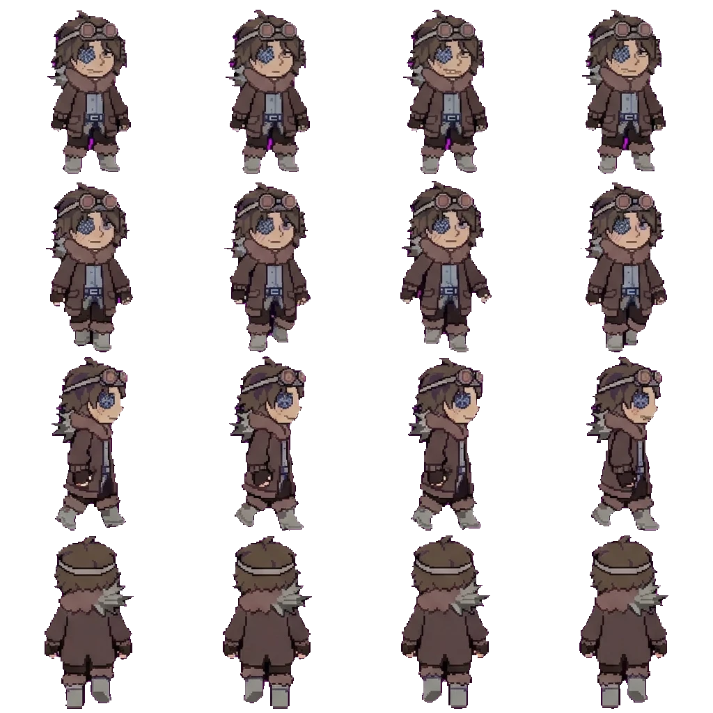 Gizmo movement sprite