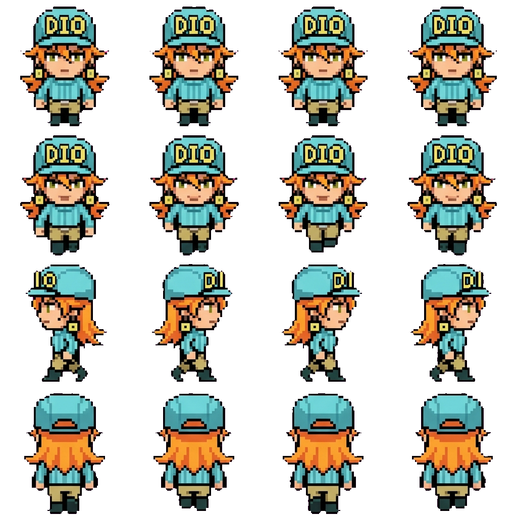 Diego movement sprite