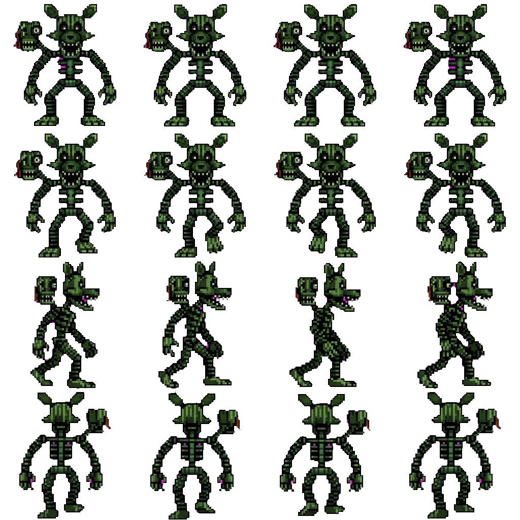 Phantom Mangle movement sprite