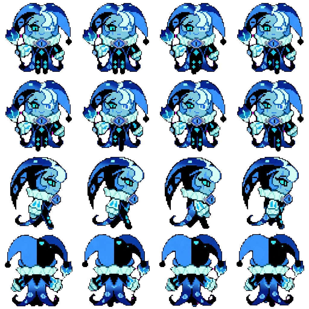 Shadow Milk Cookie movement sprite