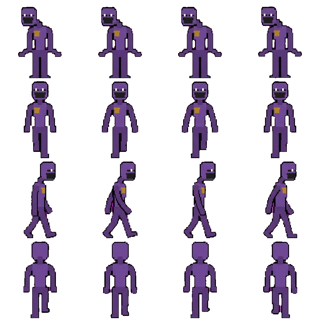 Dave Miller movement sprite
