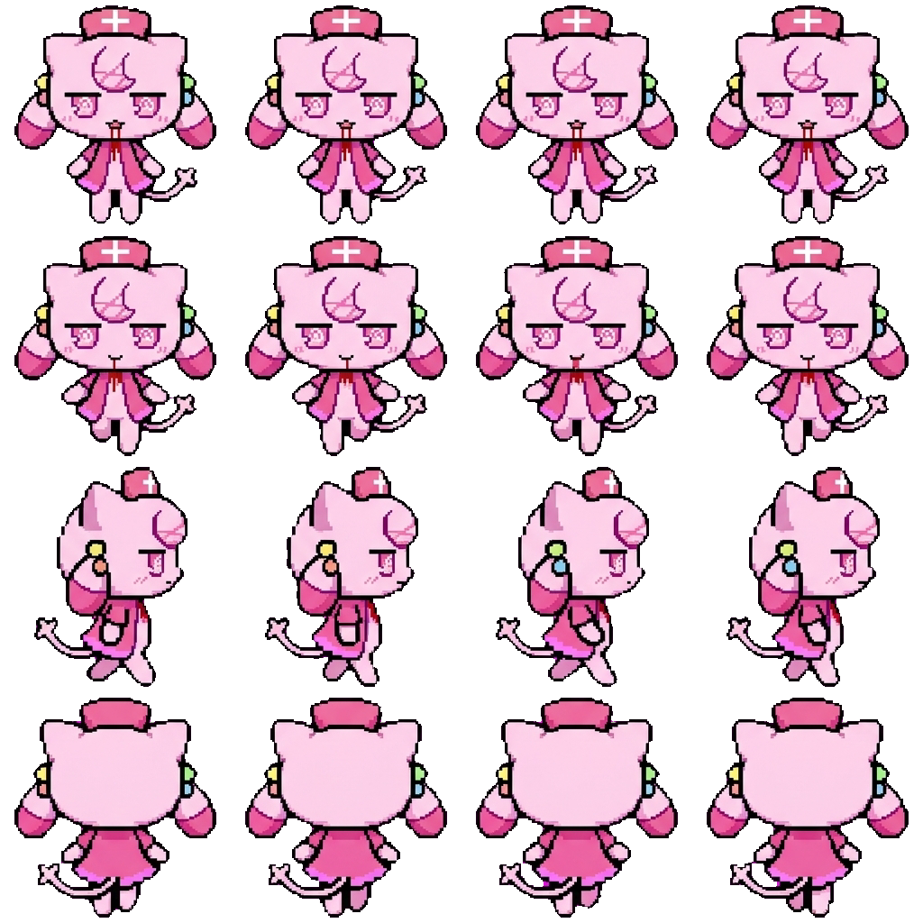 Yaku movement sprite
