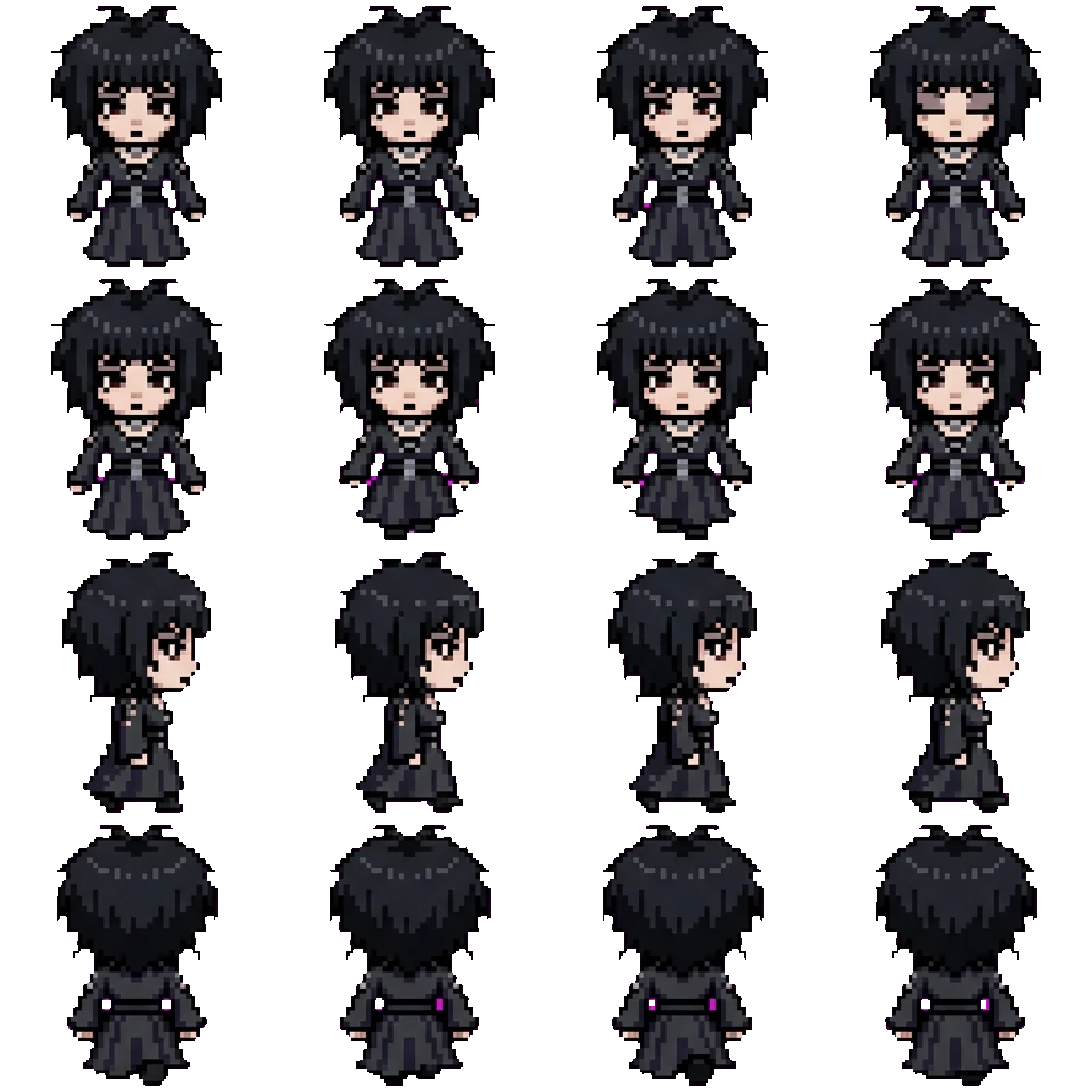 Rose movement sprite