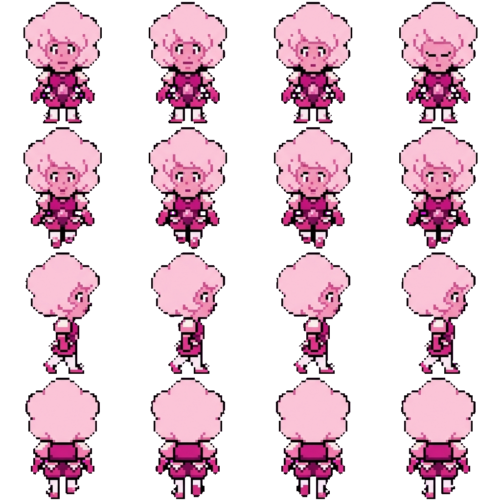 Pink Diamond movement sprite