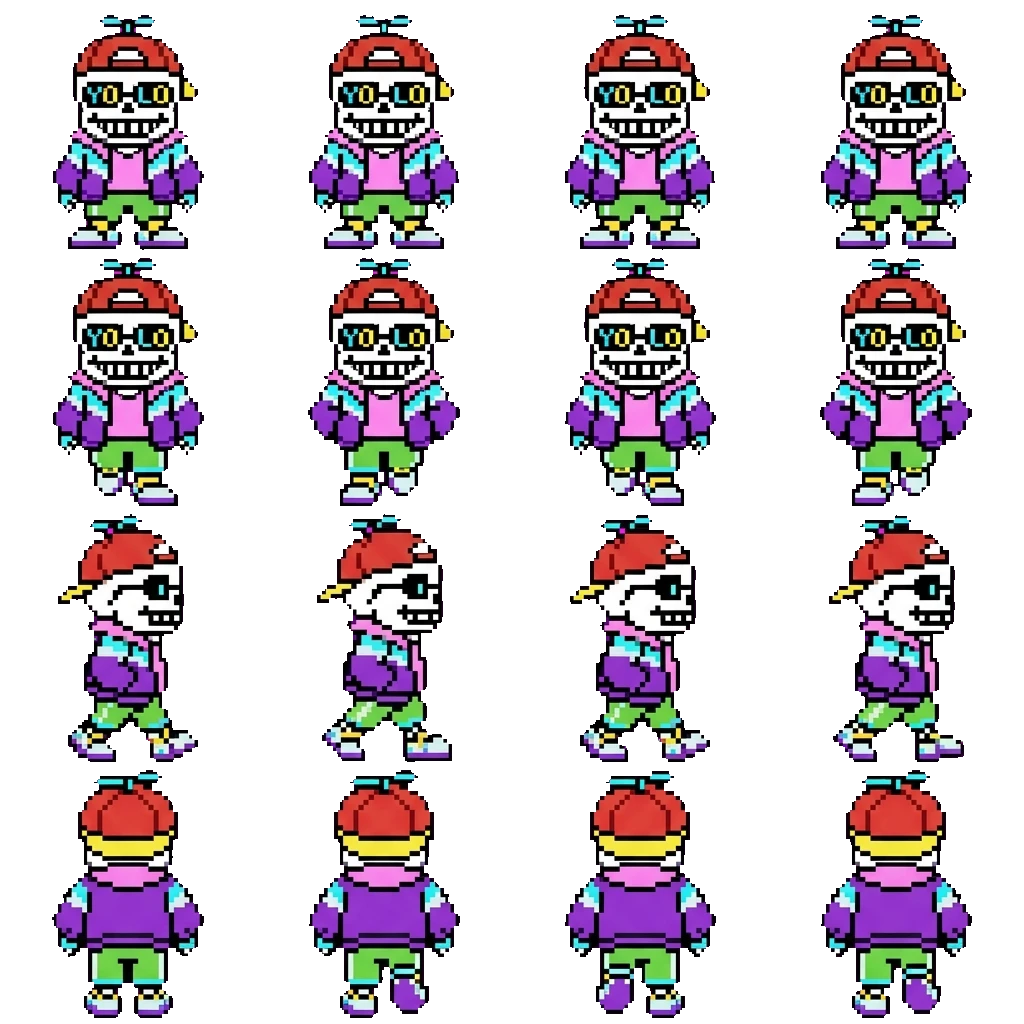 Fresh movement sprite