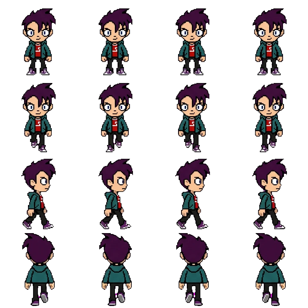 Randy movement sprite