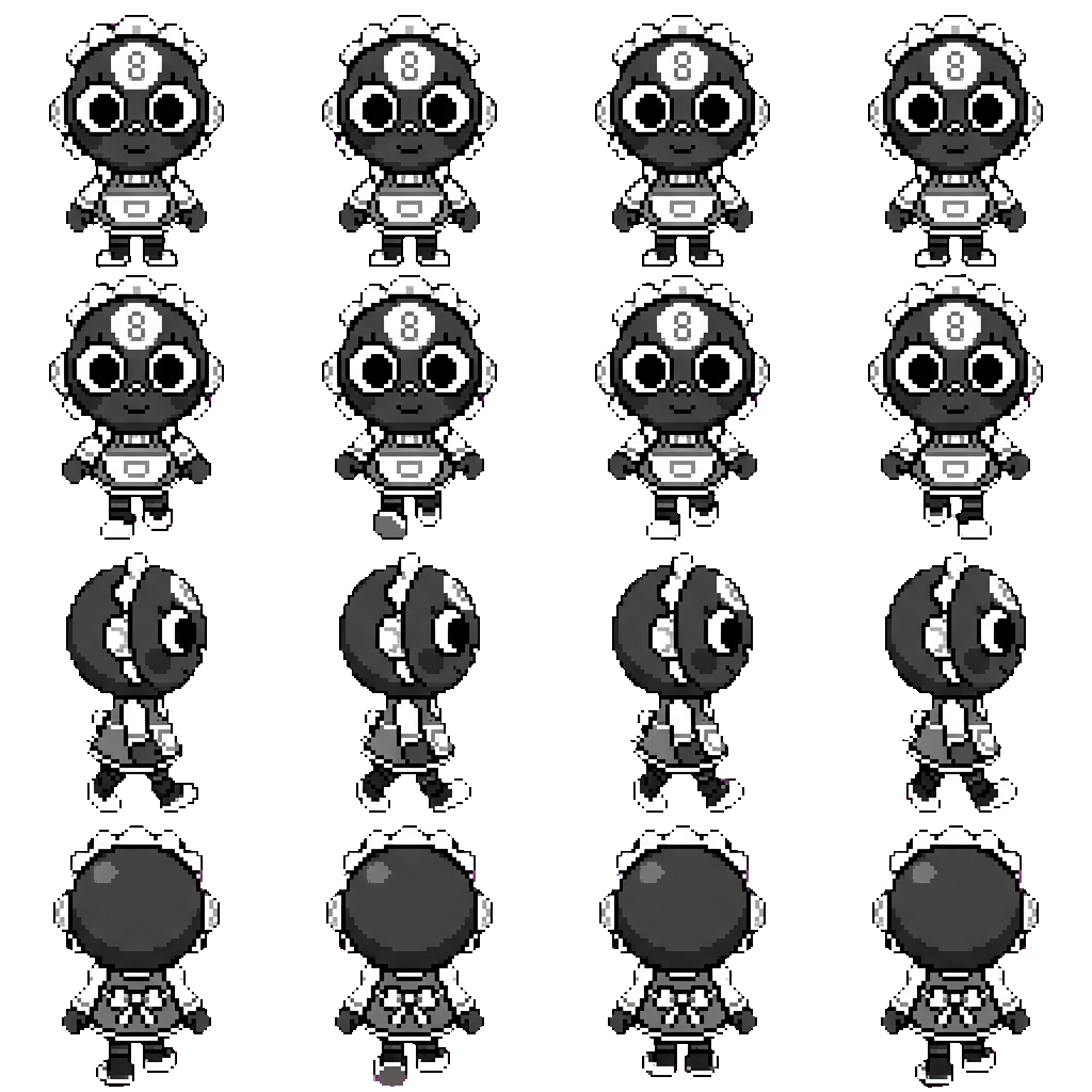Miala movement sprite