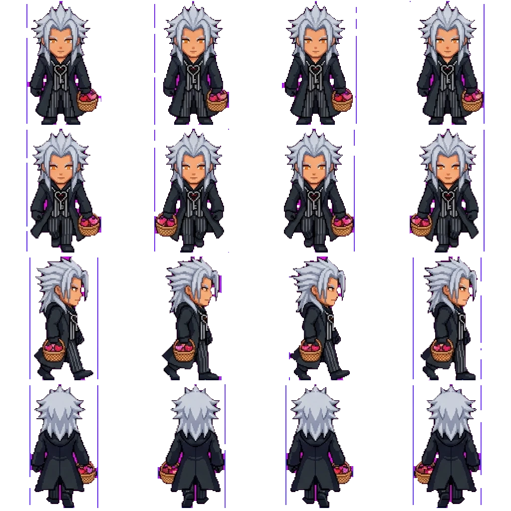 Xemnas movement sprite