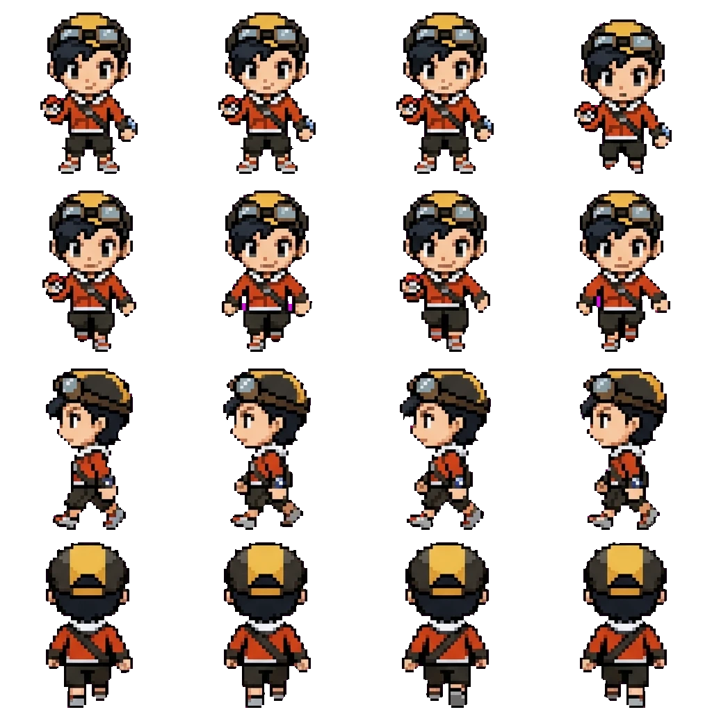 Ethan movement sprite