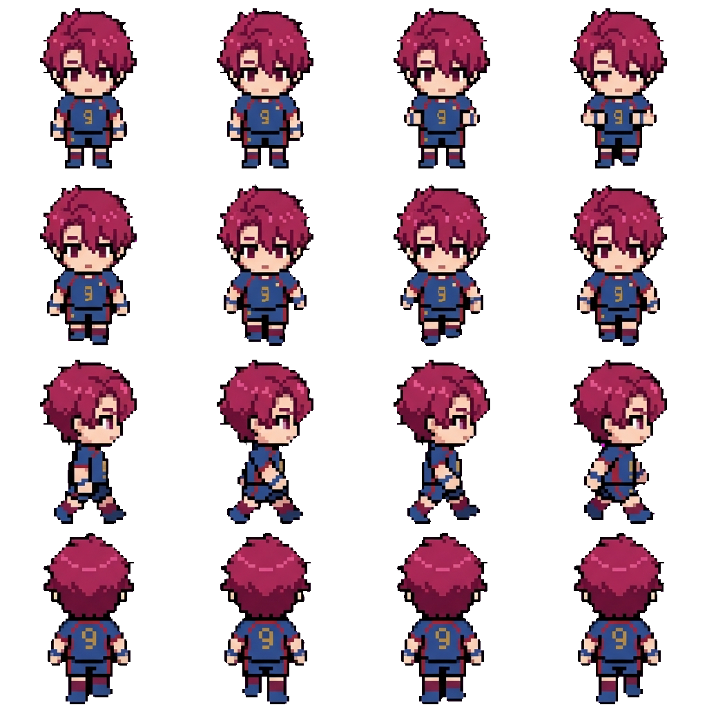 Vivian hugo movement sprite
