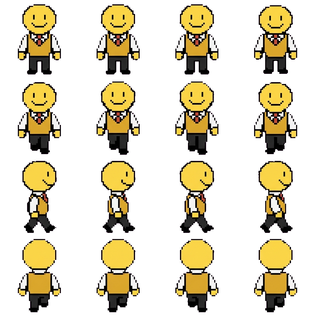 Verity movement sprite