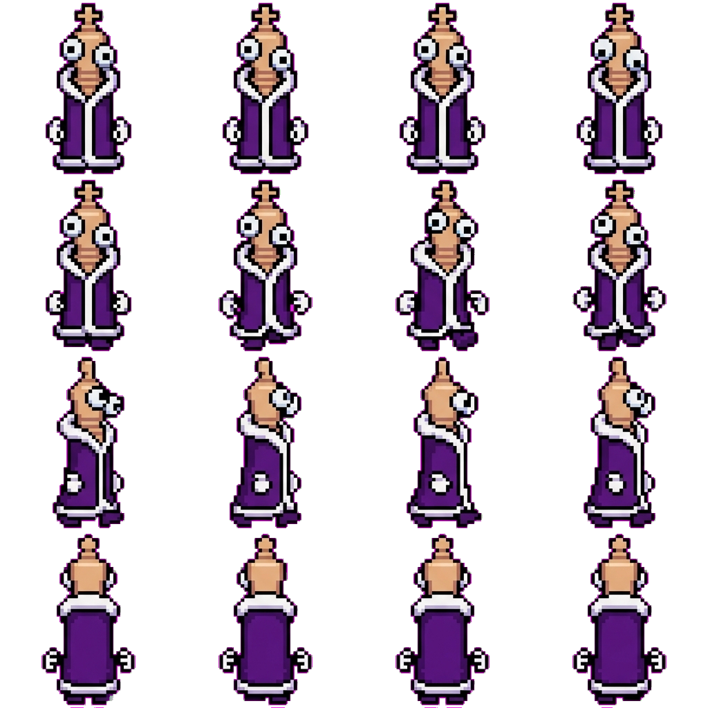 Kinge movement sprite