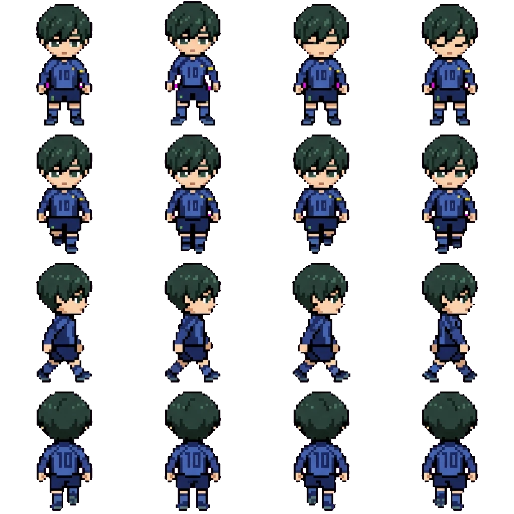 Рин Итоши movement sprite