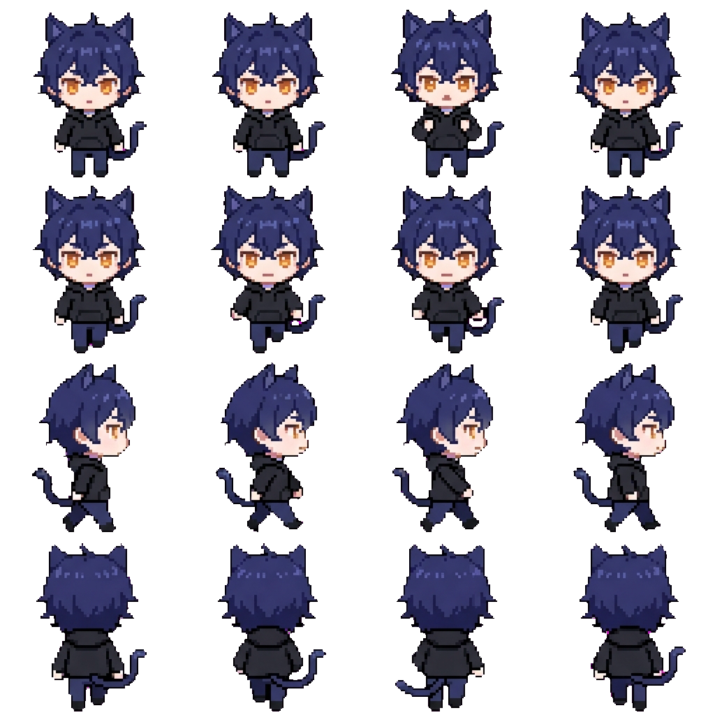 Katsuo movement sprite