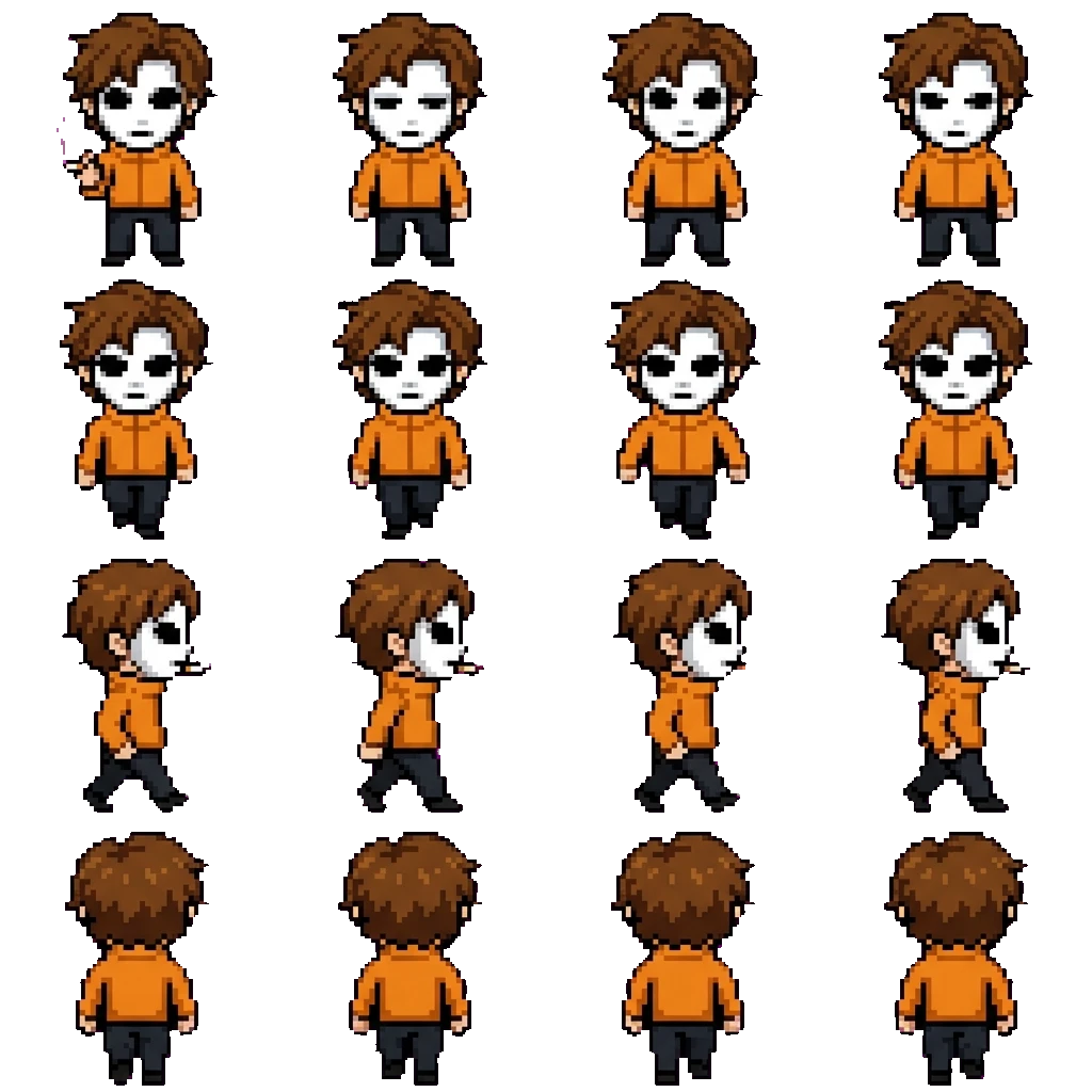Masky movement sprite
