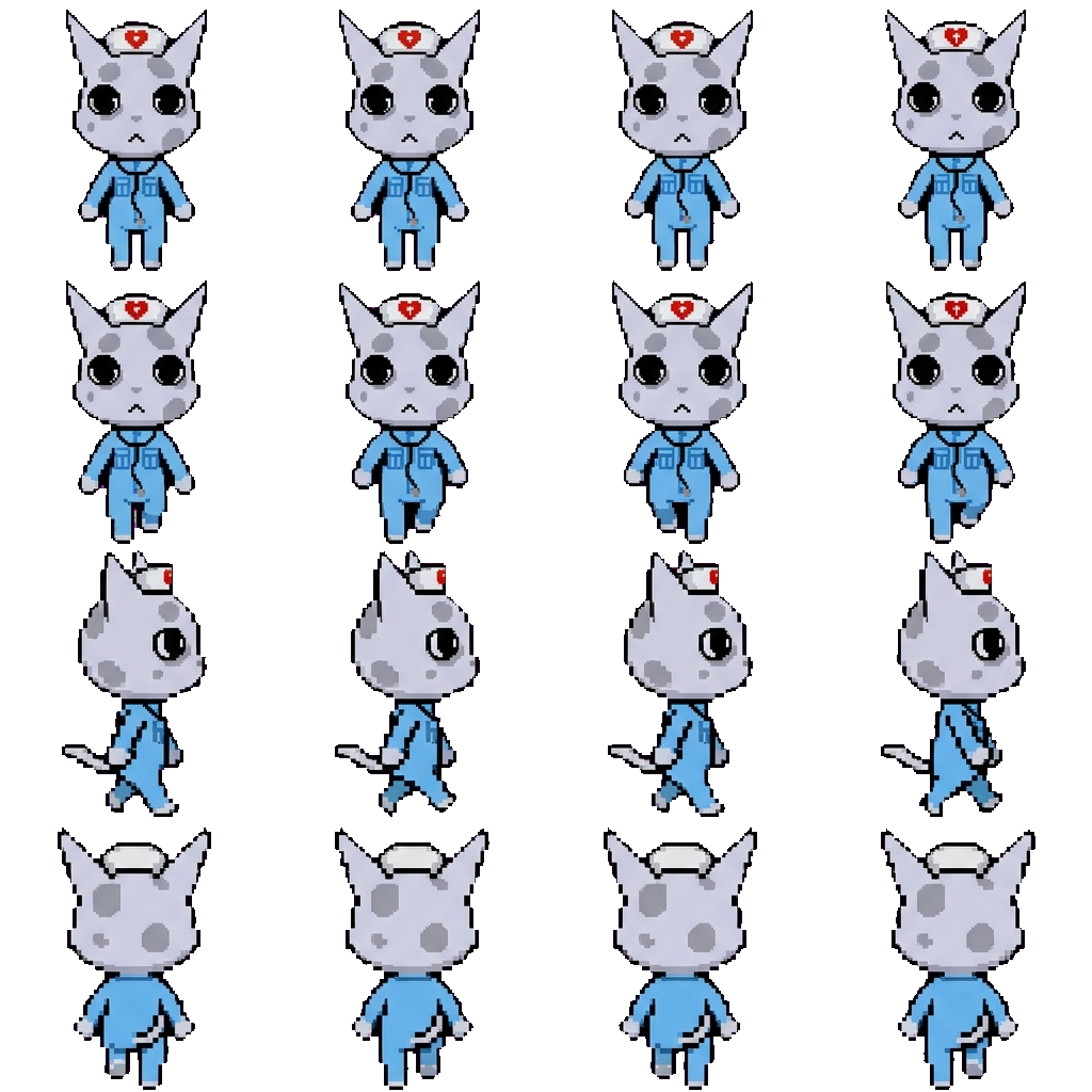 Head Nurse movement sprite