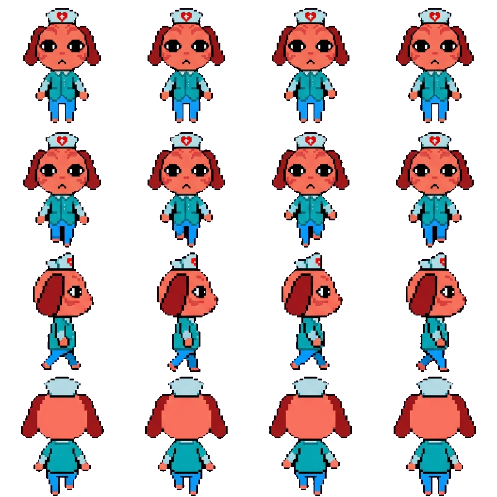 Nurse movement sprite